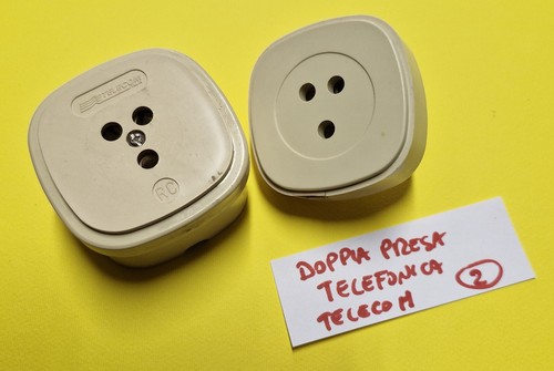 Presa telefonica doppia - telefonica,