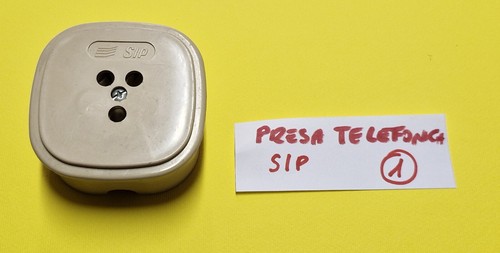 Presa telefonica tripolare - presa,