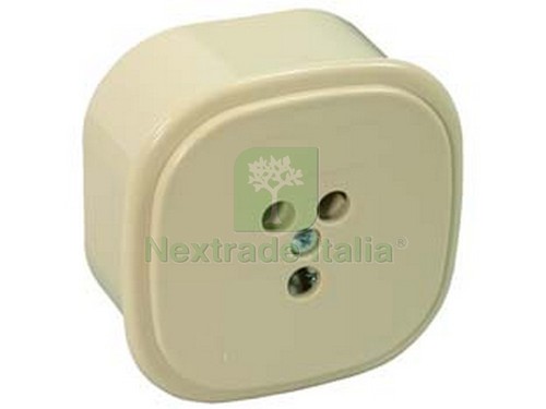 5pz presa telefonica tripolare - 5pz,
