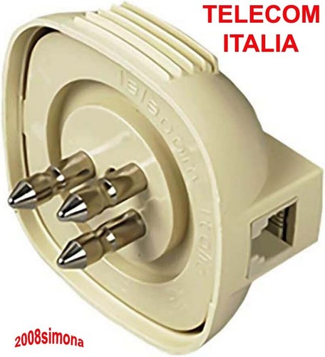 Spina telefonica telecom - spina,
